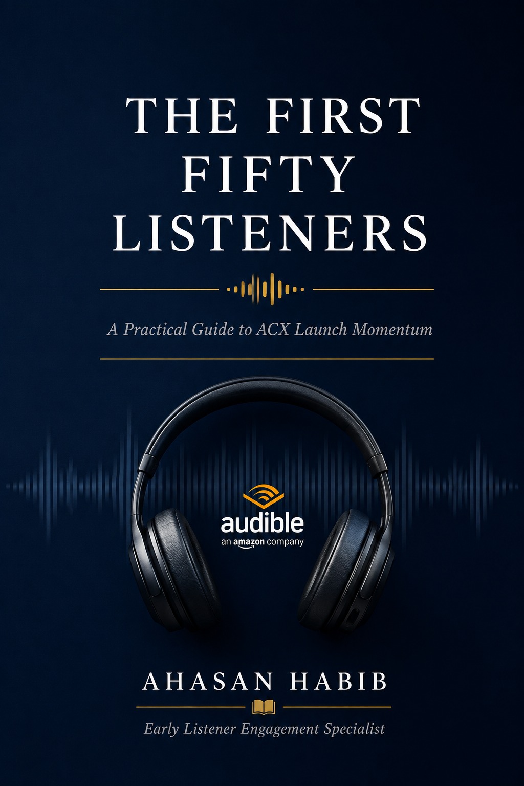 The First Fifty Listeners audiobook guide cover by Ahasan Habib